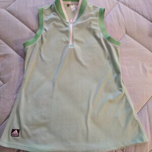 Adidas Zip Sleeveless Top